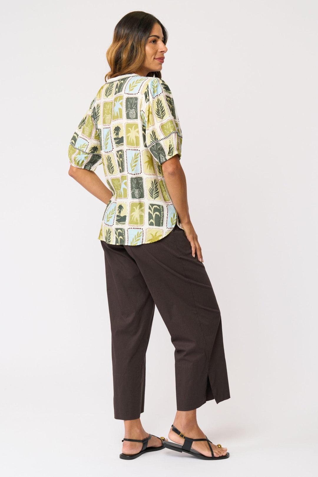 FOIL BLOUSE TRIM AND PROPER BLOUSE - FO8805