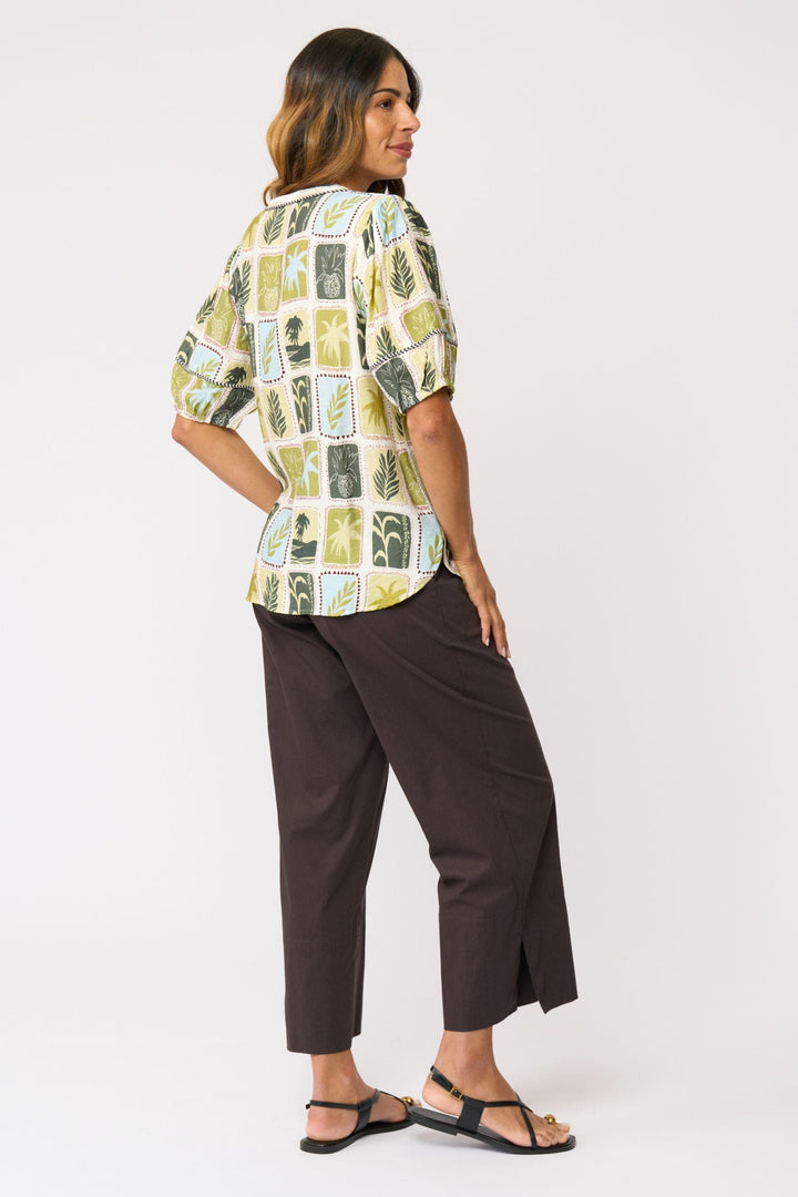 FOIL BLOUSE TRIM AND PROPER BLOUSE - FO8805