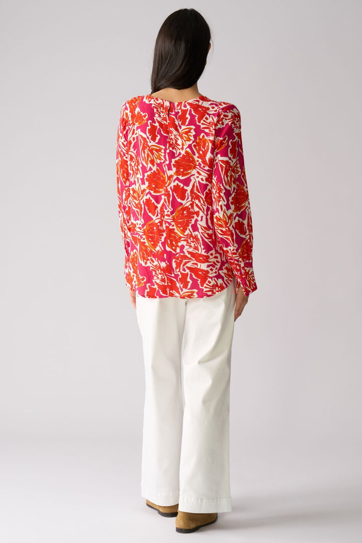 FOIL BLOUSE WELL ALIGNED BLOUSE - FO8500