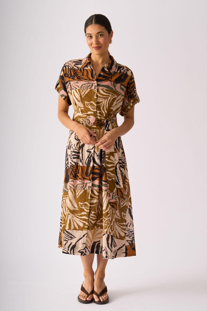 FOIL DRESS DECKED OUT DRESS - FO8766