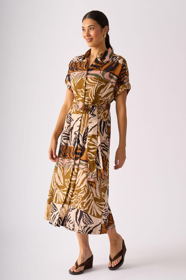 FOIL DRESS DECKED OUT DRESS - FO8766