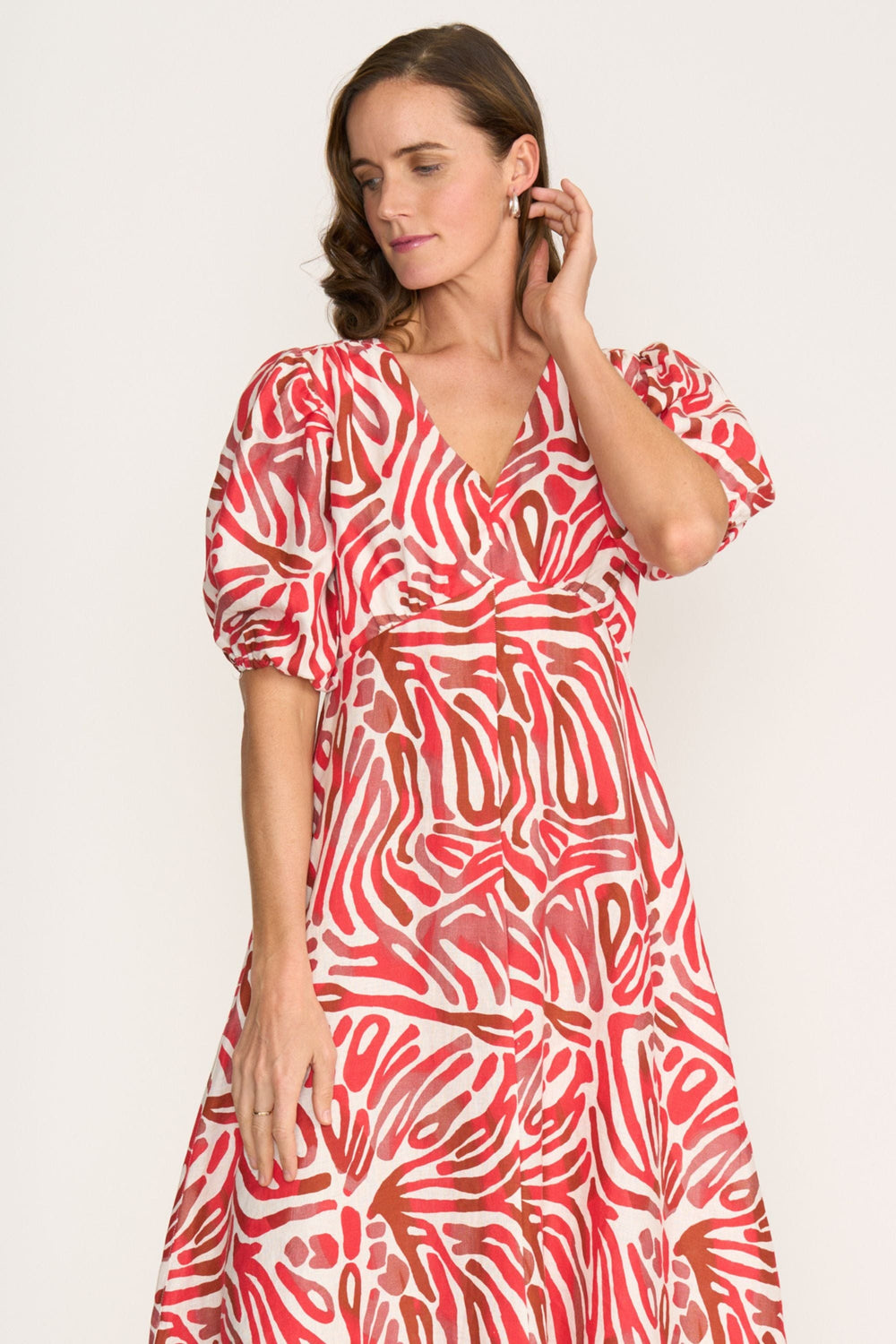FOIL DRESS EMPIRELY YOURS DRESS - FO8287