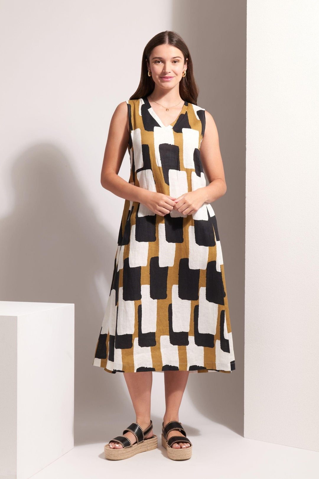FOIL DRESS GENEROSITY DRESS - FO8229