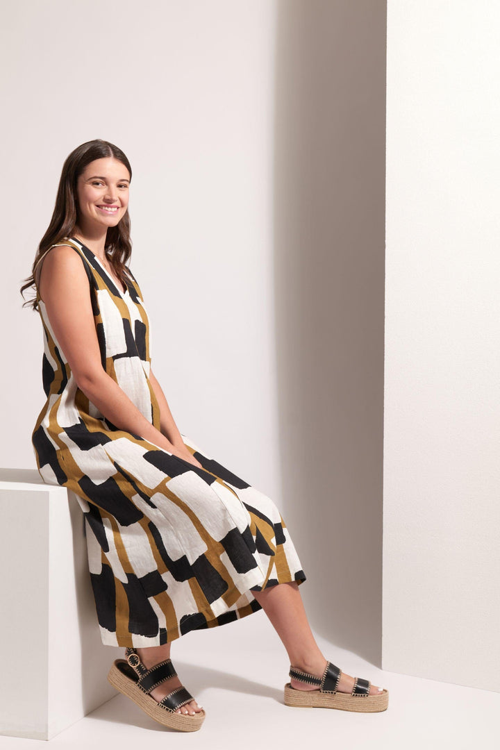 FOIL DRESS GENEROSITY DRESS - FO8229