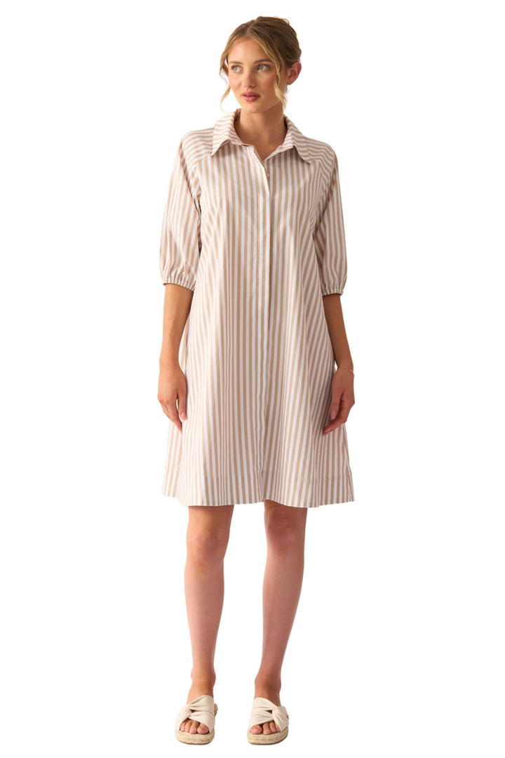 FOIL DRESS GOOD SHIRT DRESS - FO8736