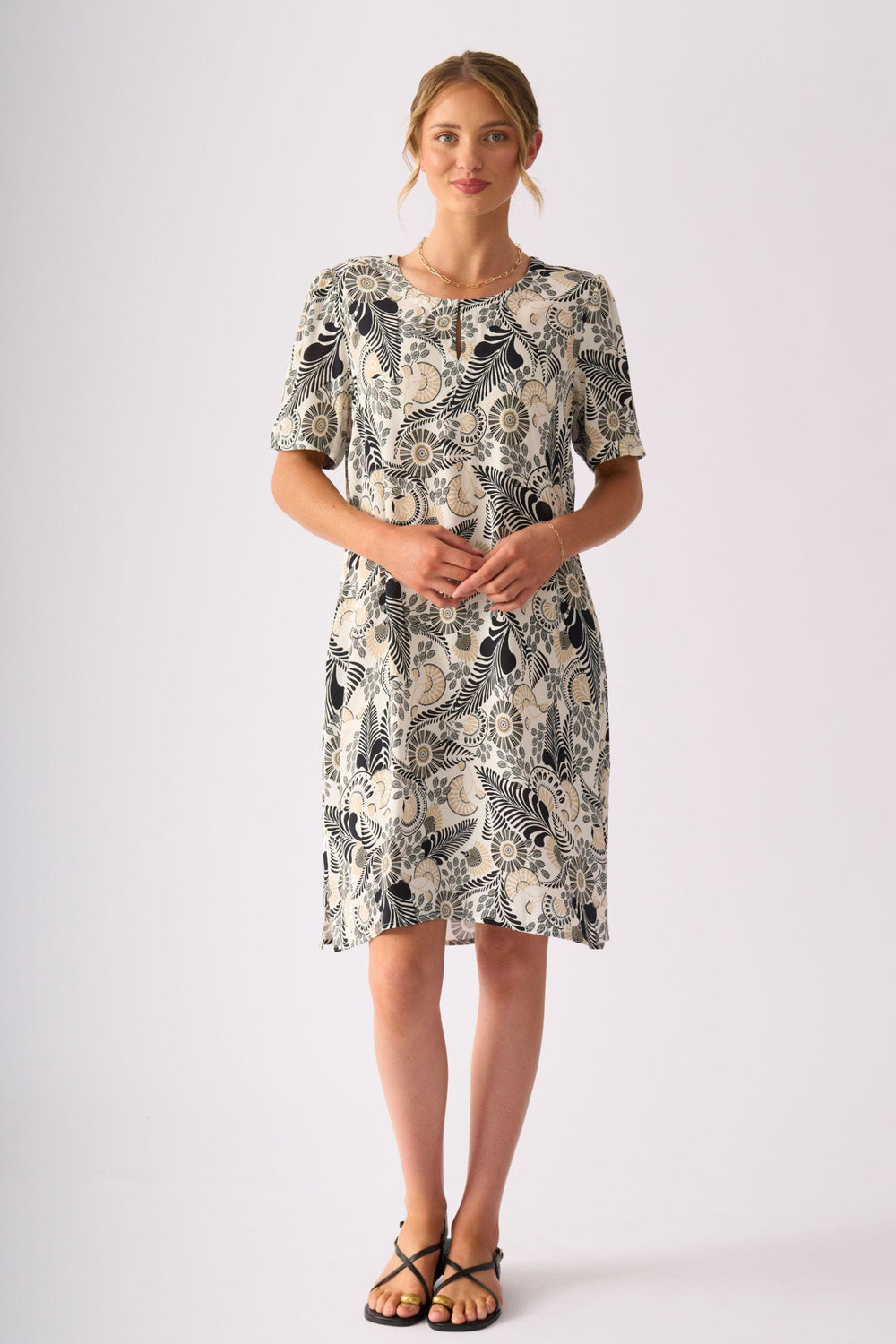 FOIL DRESS IN THE SPOTLIGHT DRESS - FO8770