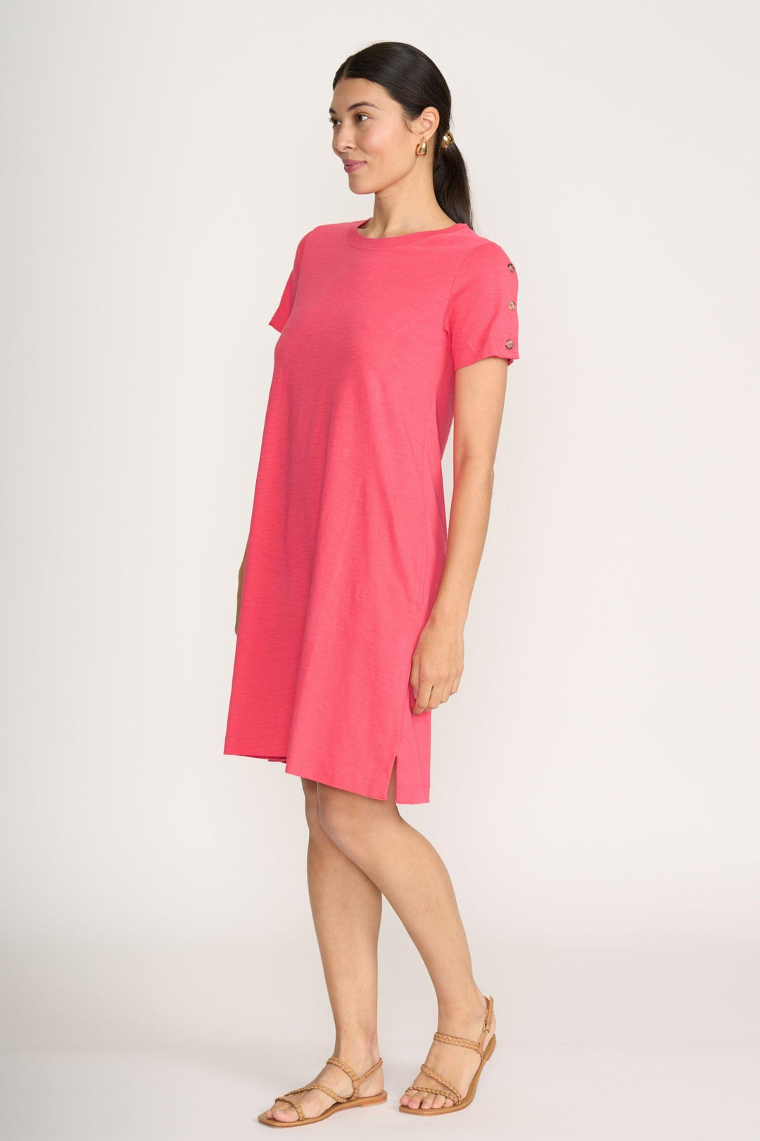 FOIL DRESS WORTH THE HYPE DRESS - FO8180
