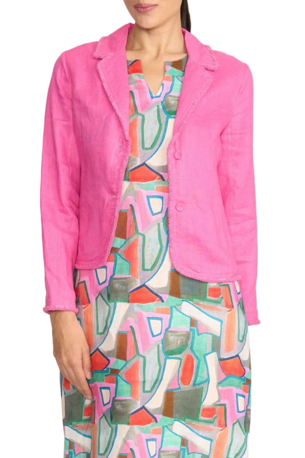 FOIL JACKET 8 / HOT-PINK FESTIVAL JACKET - FO8330