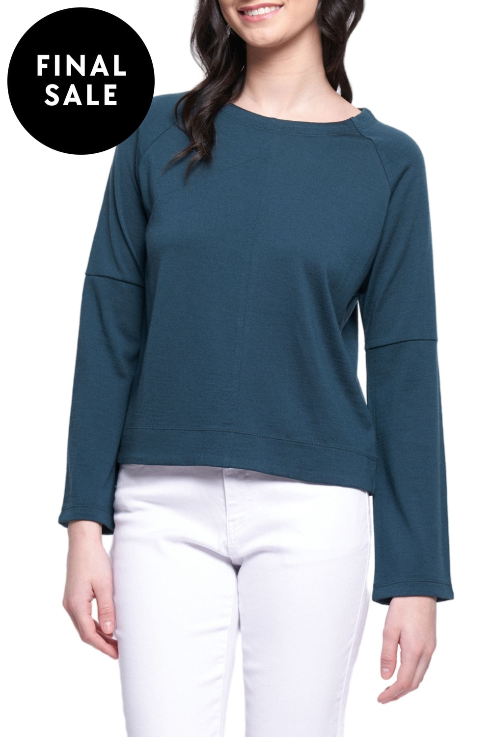 FOIL JUMPER FOREST / S BELONG TOGETHER SWEATER - FO7996
