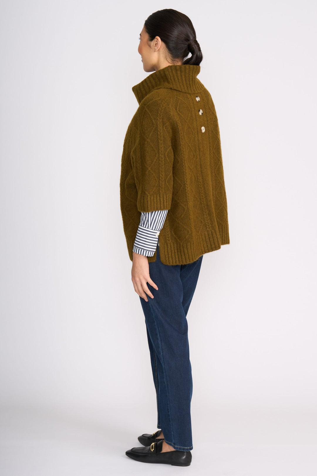 FOIL JUMPER QUITE THE TWIST POPOVER - FO8477