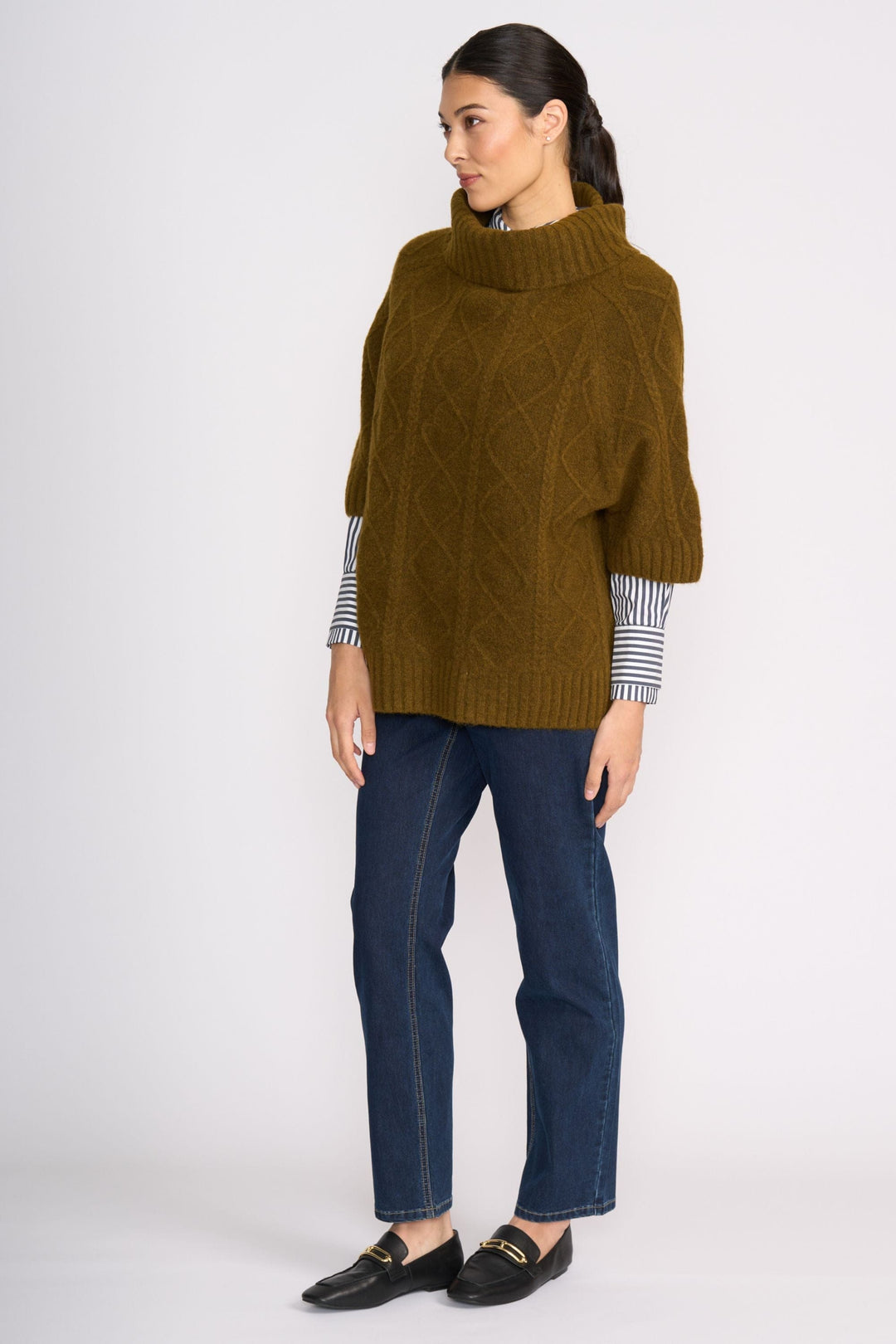 FOIL JUMPER QUITE THE TWIST POPOVER - FO8477