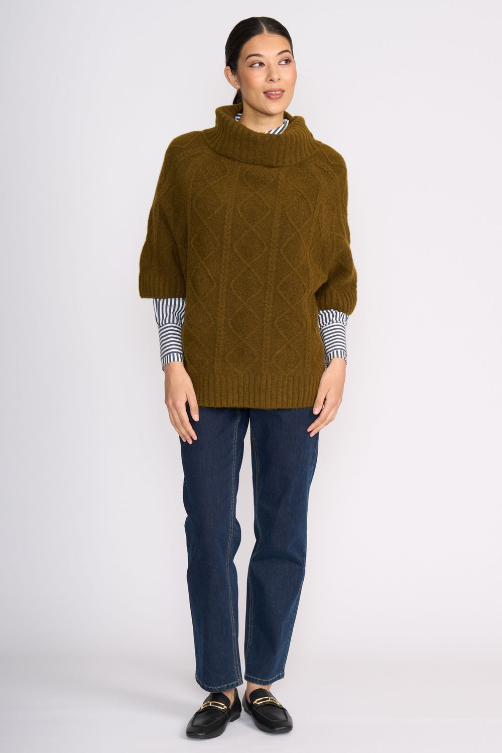 FOIL JUMPER QUITE THE TWIST POPOVER - FO8477