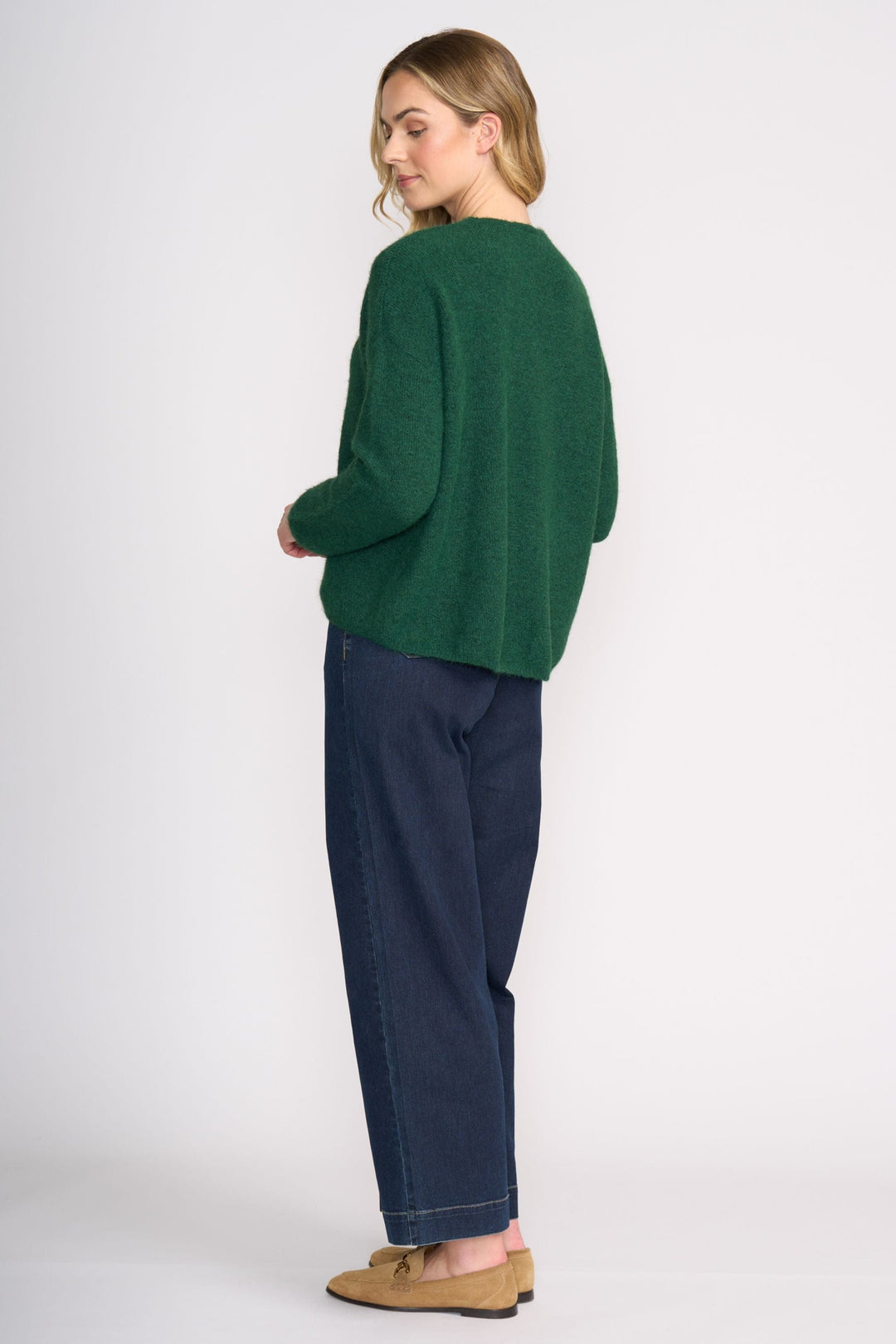 FOIL JUMPER SWEATER HALF SWEATER - FO8075