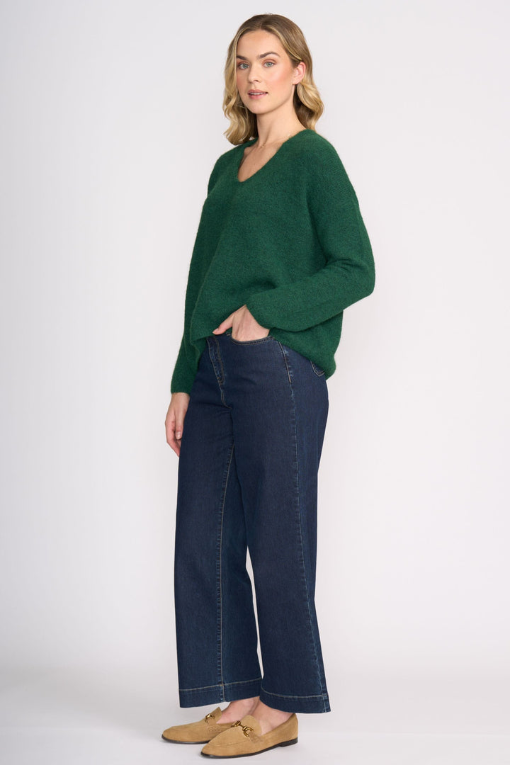 FOIL JUMPER SWEATER HALF SWEATER - FO8075