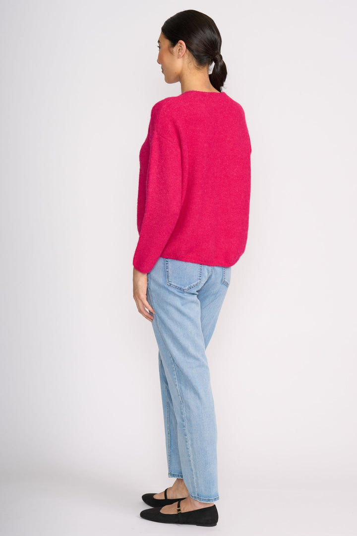 FOIL JUMPER SWEATER HALF SWEATER - FO8075