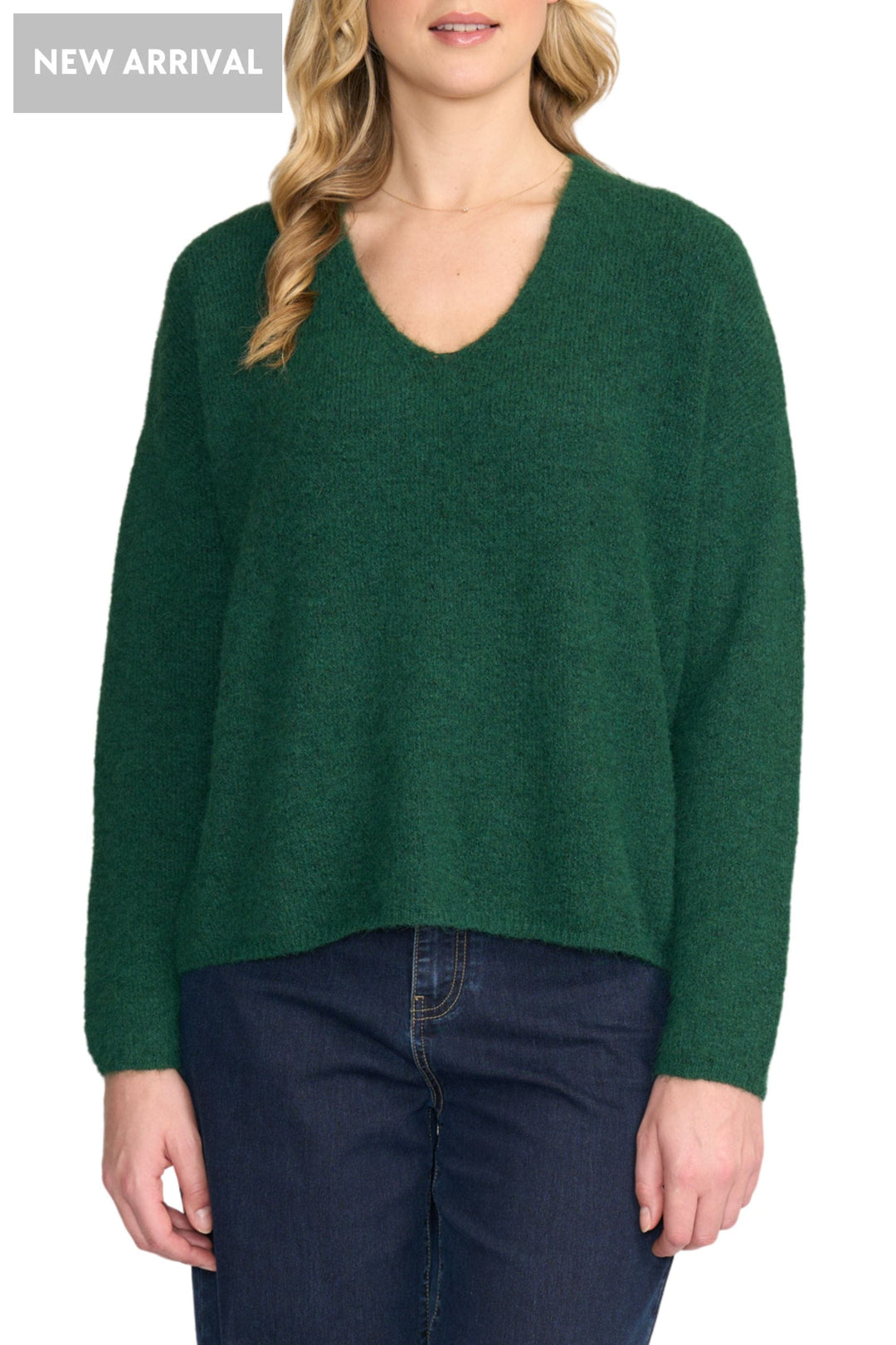 FOIL JUMPER XS / FOREST SWEATER HALF SWEATER - FO8075