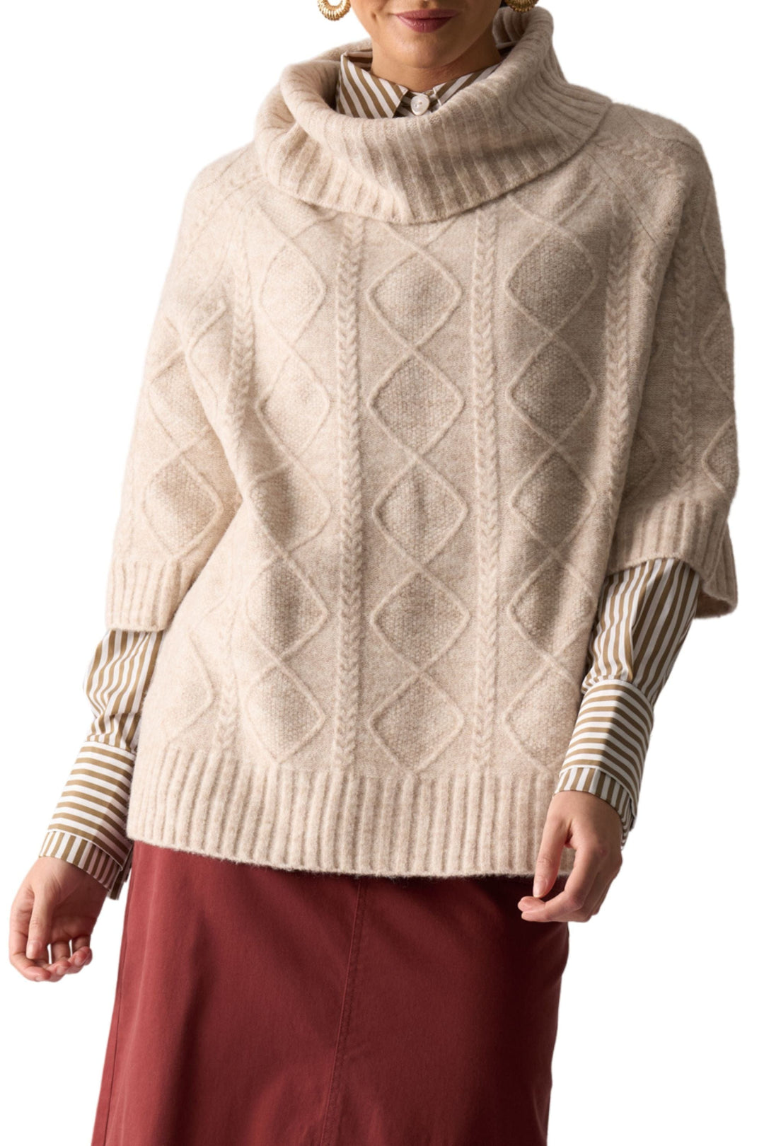 FOIL JUMPER XS / OAT QUITE THE TWIST POPOVER - FO8477