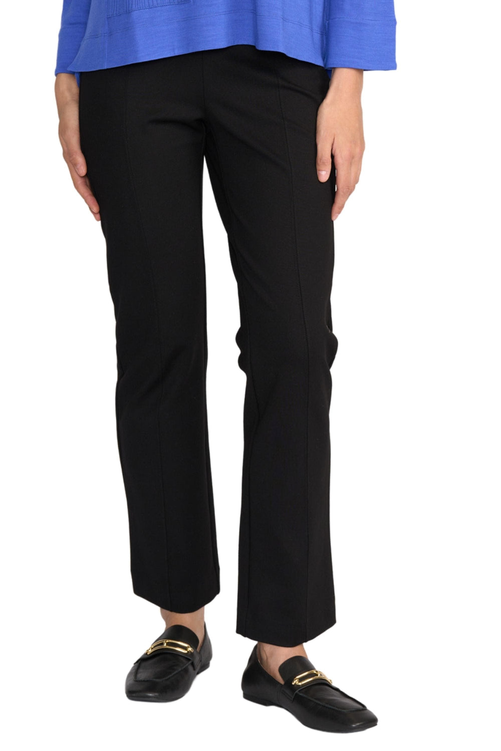 FOIL PANTS 8 / BLACK CLEAN CUT TROUSER - FO8544