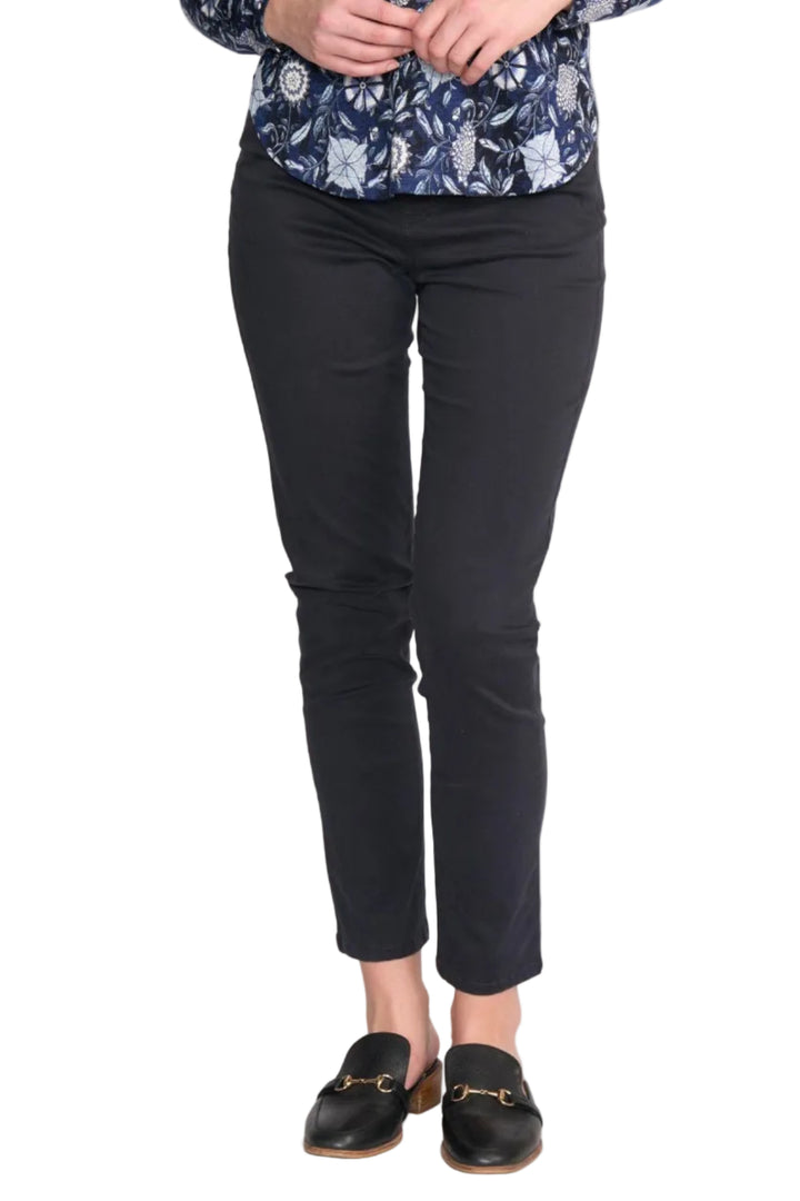 FOIL PANTS 8 / INDIGO HOLEY MOLEY TROUSERS - FO6827