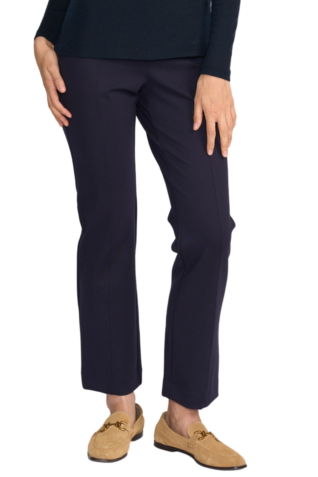 FOIL PANTS 8 / TRUE-NAVY CLEAN CUT TROUSER - FO8544