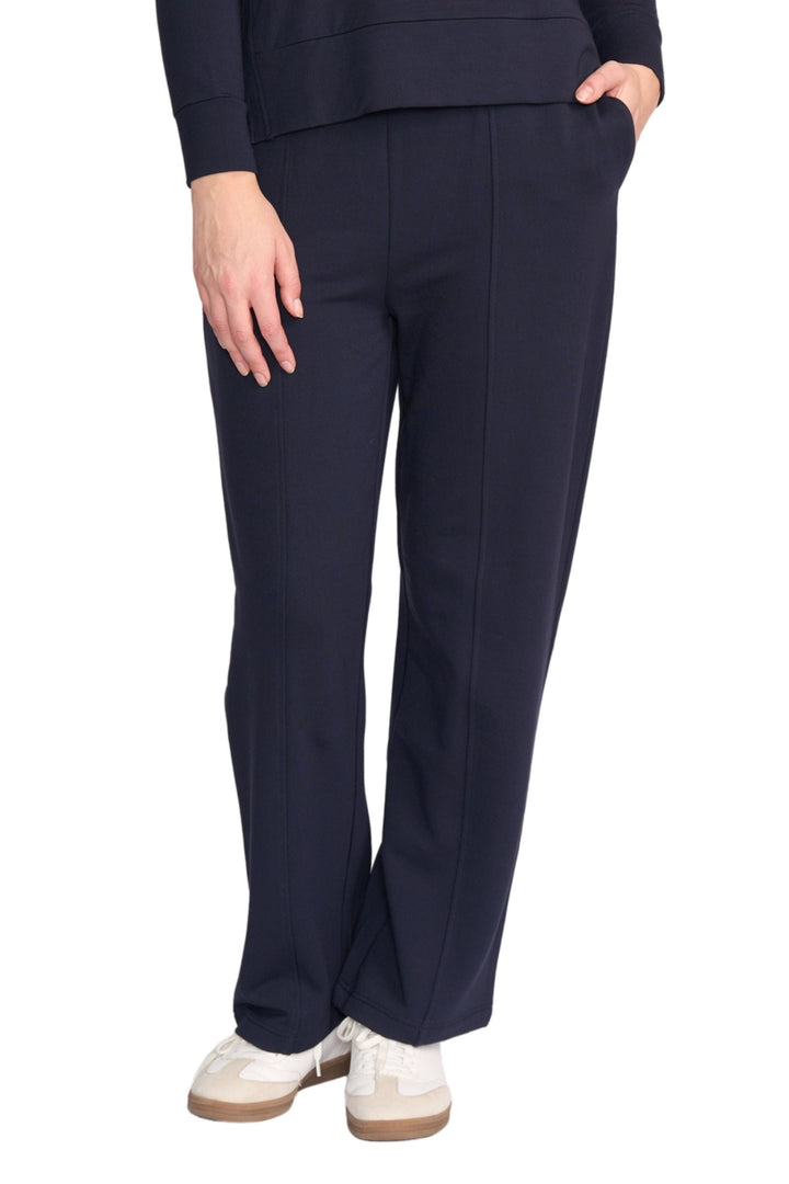 FOIL PANTS XS / TRUE-NAVY SMOOTH TALKER PANT - FO8441