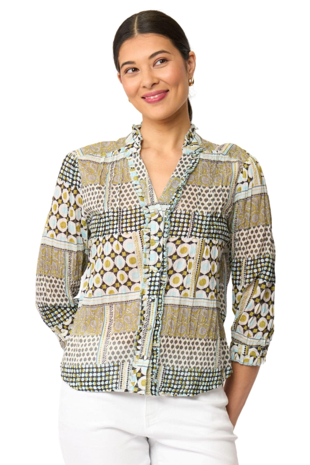 FOIL SHIRT 8 / PATCH CRUSHING IT 3/4 SLV SHIRT - FO8616