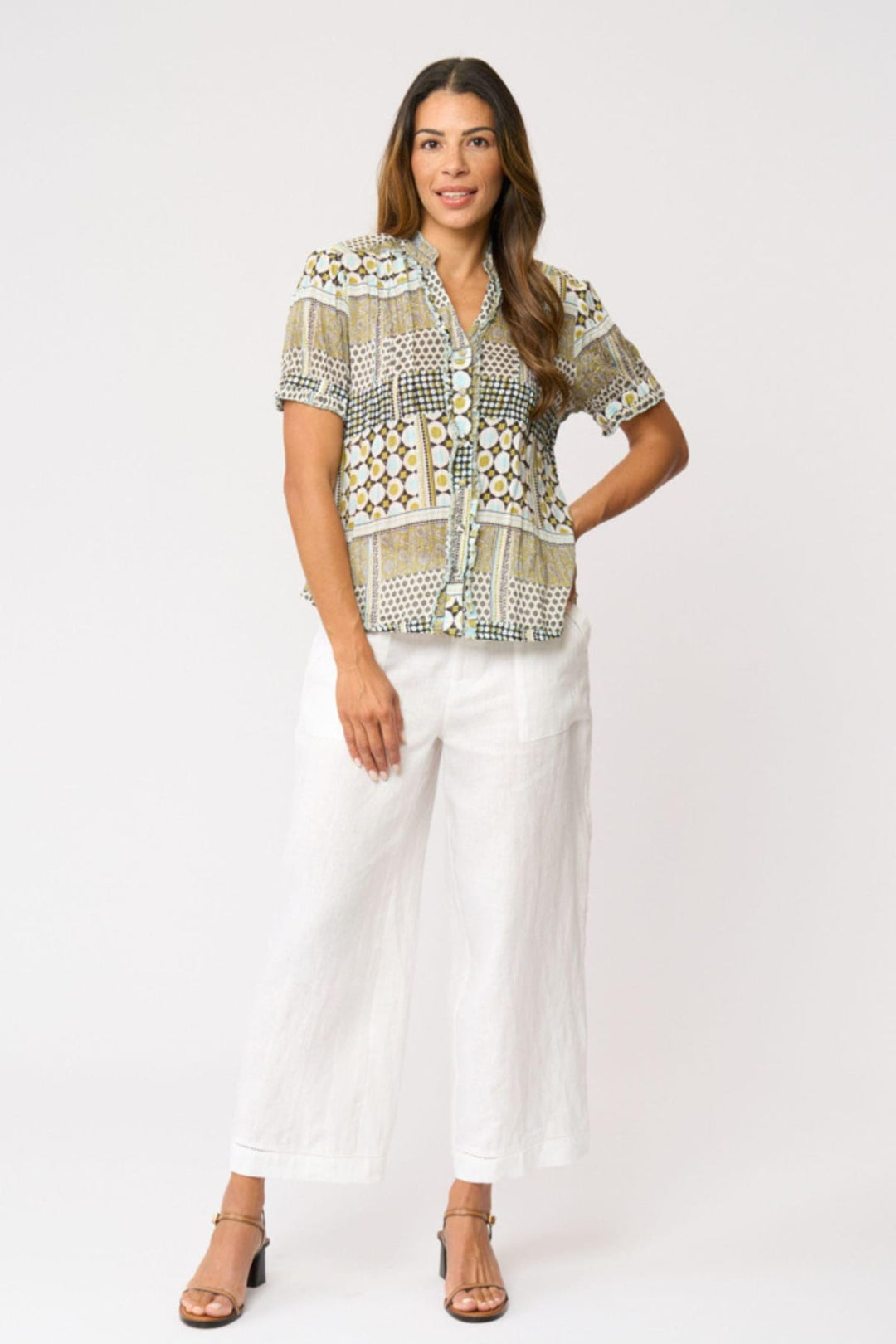 FOIL SHIRT CRUSHING IT CAP SLV SHIRT - FO8615