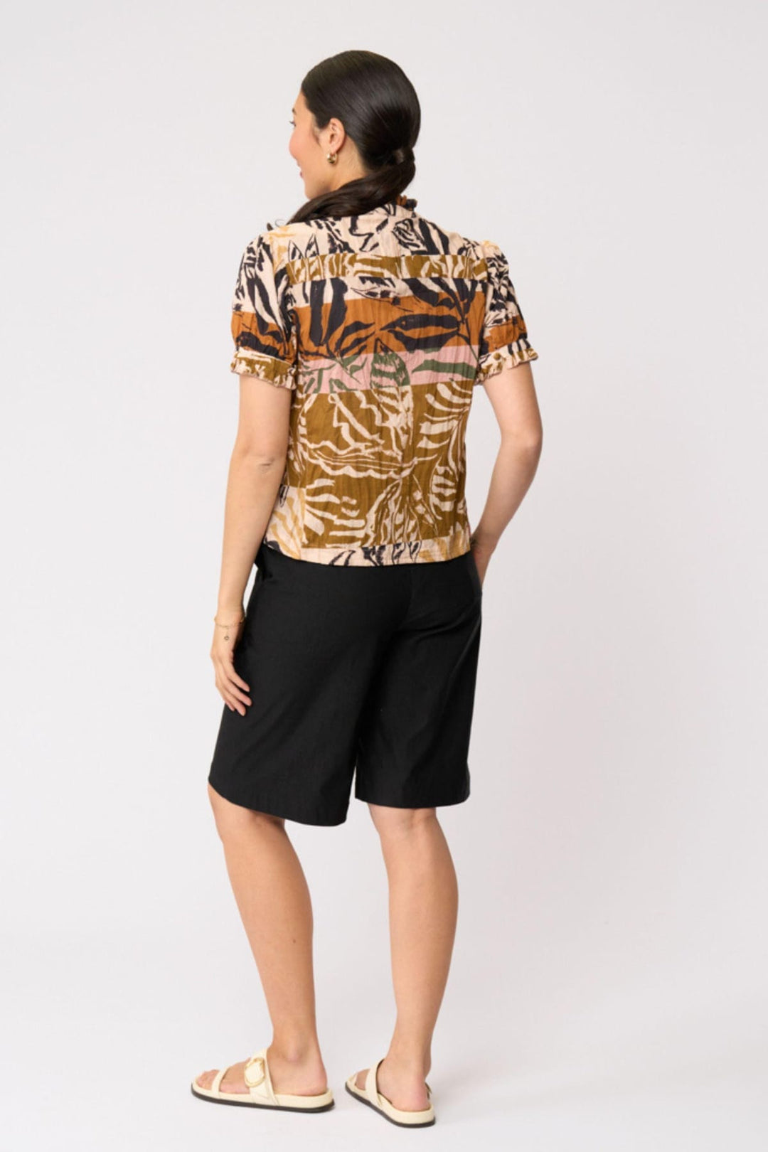 FOIL SHIRT CRUSHING IT CAP SLV SHIRT - FO8615