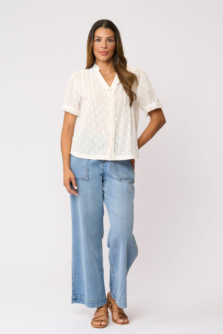 FOIL SHIRT CRUSHING IT CAP SLV SHIRT - FO8615
