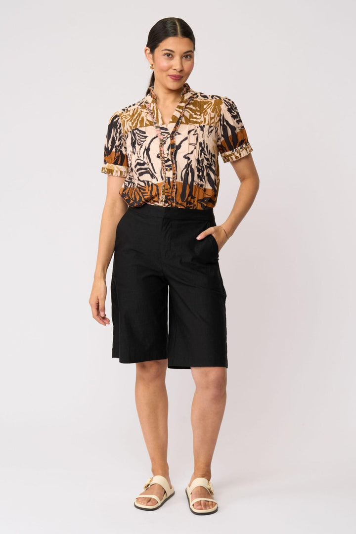 FOIL SHIRT CRUSHING IT CAP SLV SHIRT - FO8615