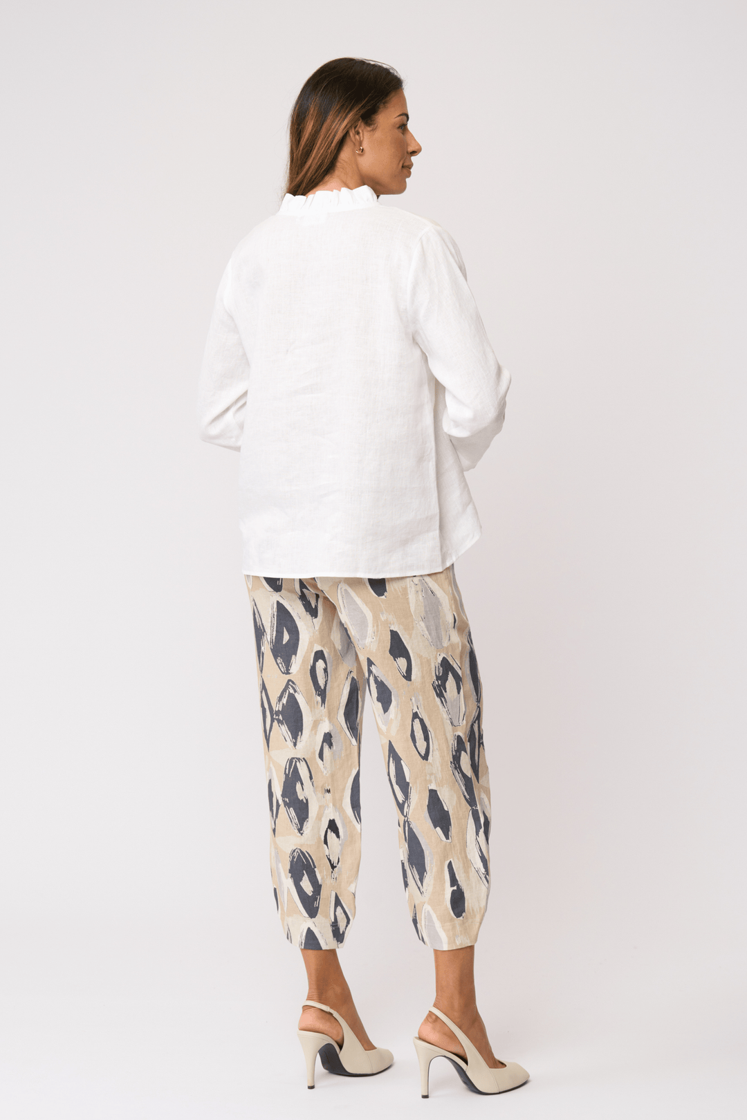 FOIL SHIRT TOTAL FRILL SHIRT - FO8636