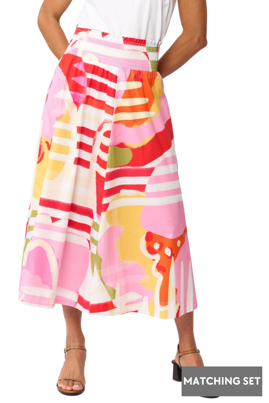 FOIL SKIRT PINK / 8 SKIRTED AHEAD SKIRT - FO7916