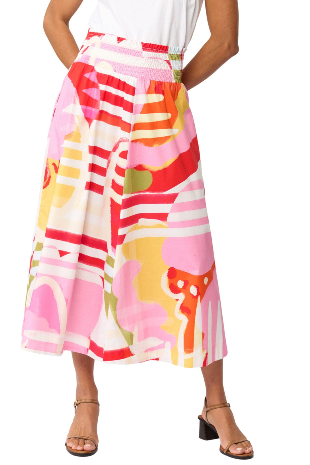 FOIL SKIRT SKIRTED AHEAD SKIRT - FO7916