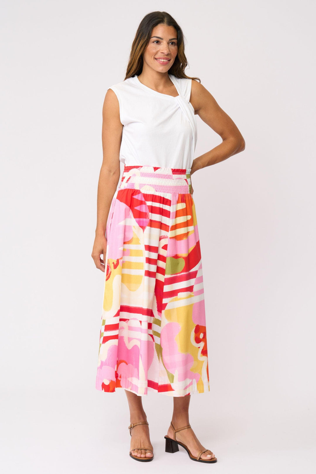 FOIL SKIRT SKIRTED AHEAD SKIRT - FO7916