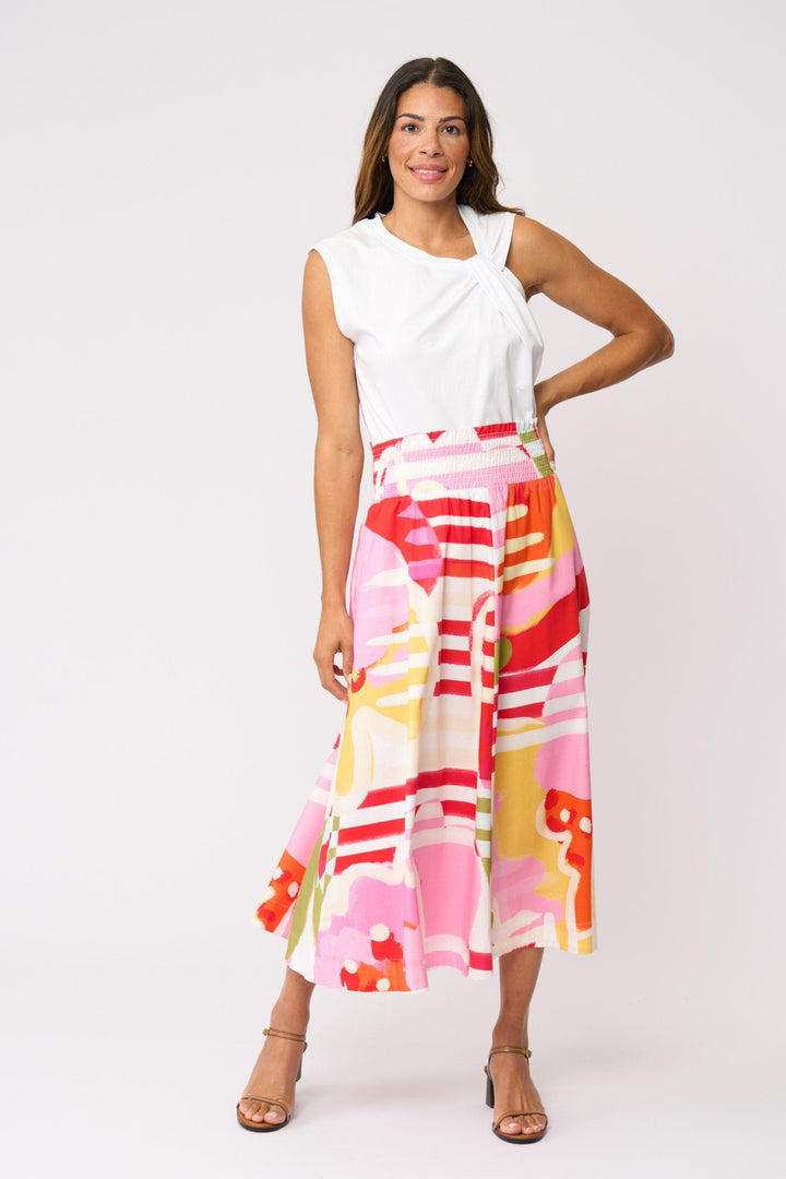 FOIL SKIRT SKIRTED AHEAD SKIRT - FO7916