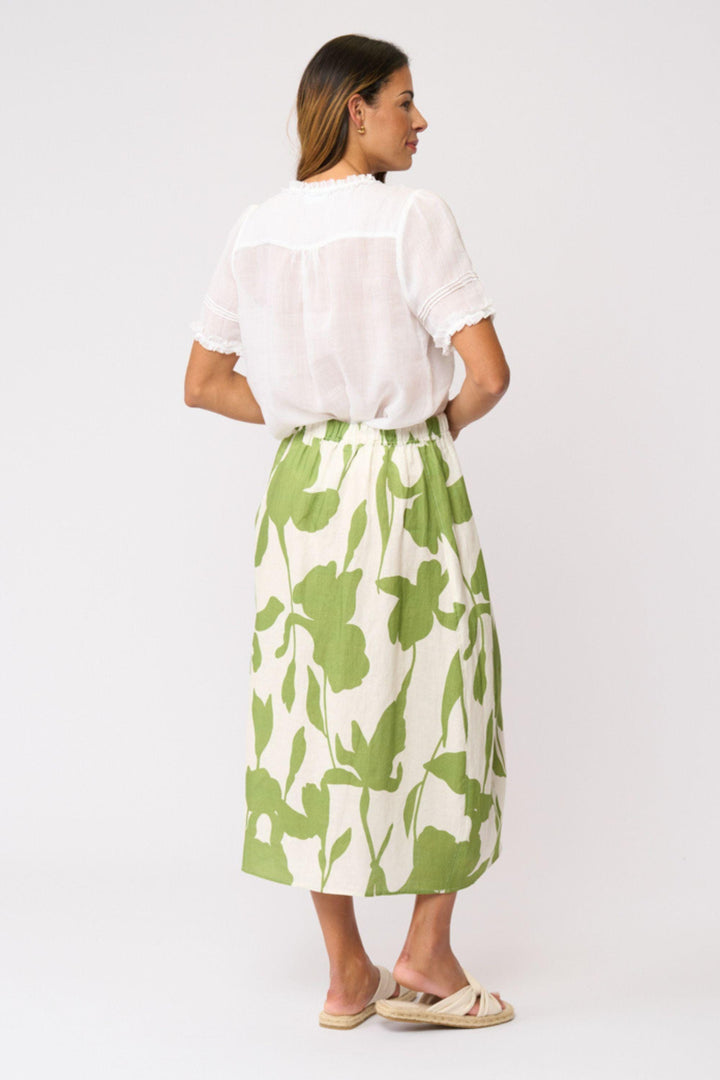 FOIL SKIRT SPEAKS VOLUMES SKIRT - FO8697