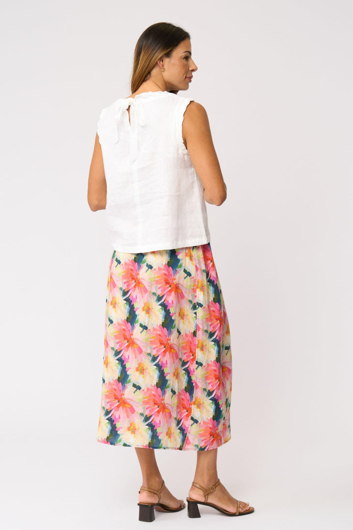 FOIL SKIRT SPEAKS VOLUMES SKIRT - FO8697