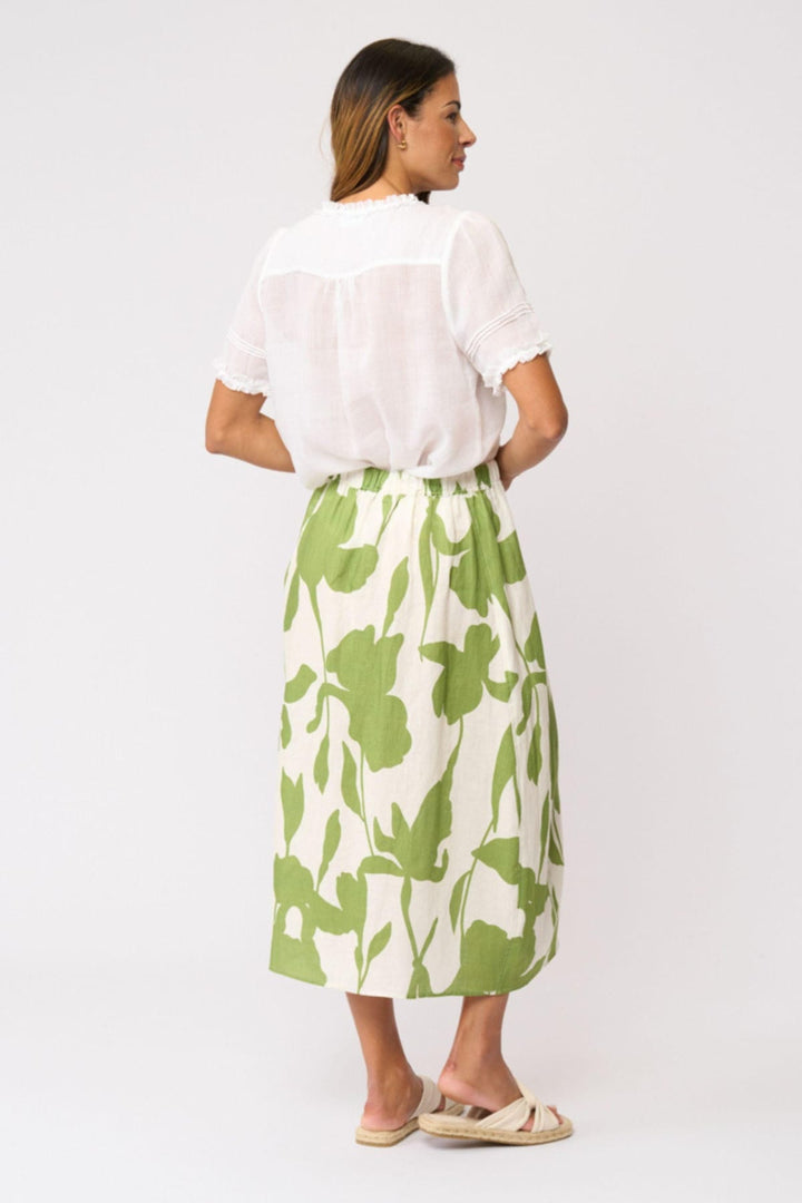 FOIL SKIRT SPEAKS VOLUMES SKIRT - FO8697