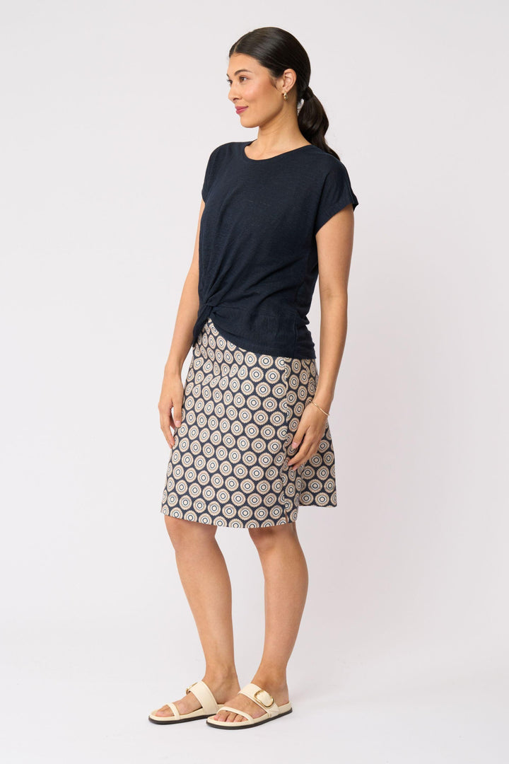 FOIL SKIRT TEE-RIFIC PRINT SKIRT - FO8617P