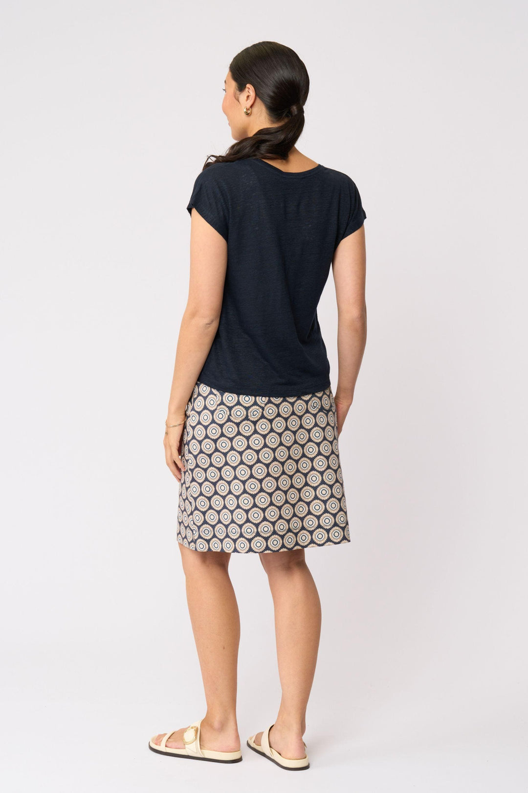 FOIL SKIRT TEE-RIFIC PRINT SKIRT - FO8617P
