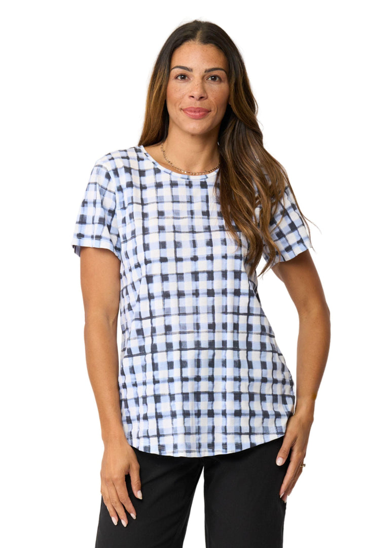 FOIL T-SHIRT CHECK / XS HERE COMES SUMMER TEE - FO4611