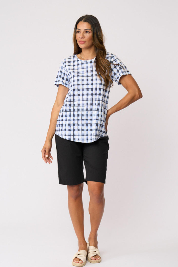 FOIL T-SHIRT HERE COMES SUMMER TEE - FO4611