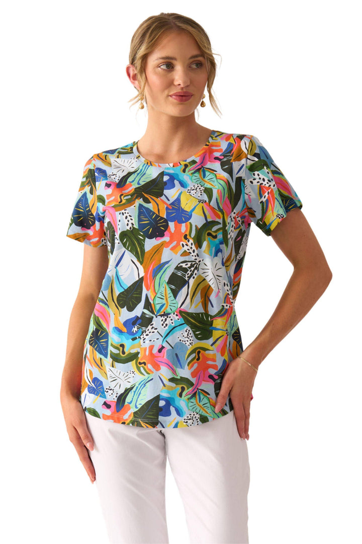 FOIL T-SHIRT MIXED / XS HERE COMES SUMMER TEE - FO4611