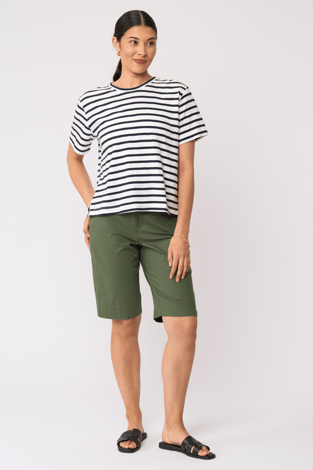 FOIL T-SHIRT ON THE SIDE TEE - FO8706
