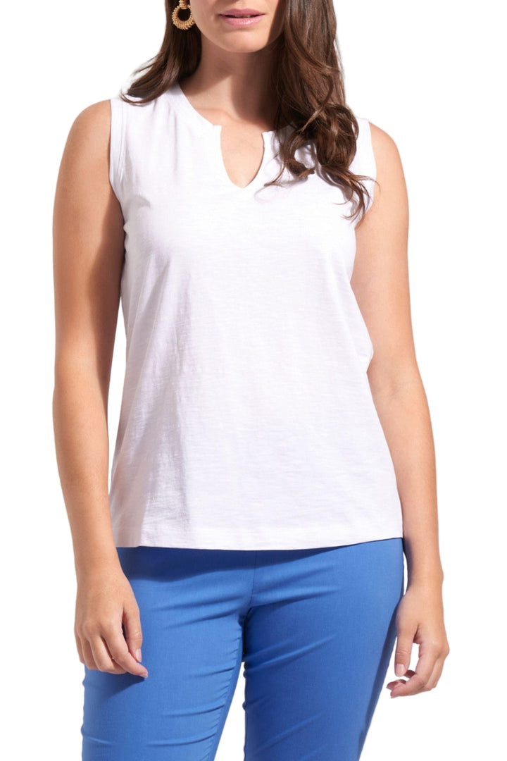 FOIL TANK TOP XS / WHITE TANKFUL TANK - FO8175