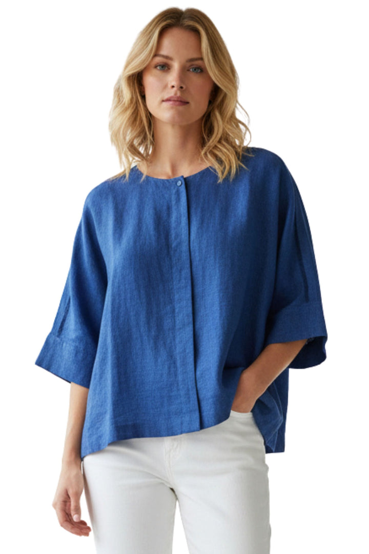 FOIL TOP CAPRI / 8 THE ONE TOP - FO8694