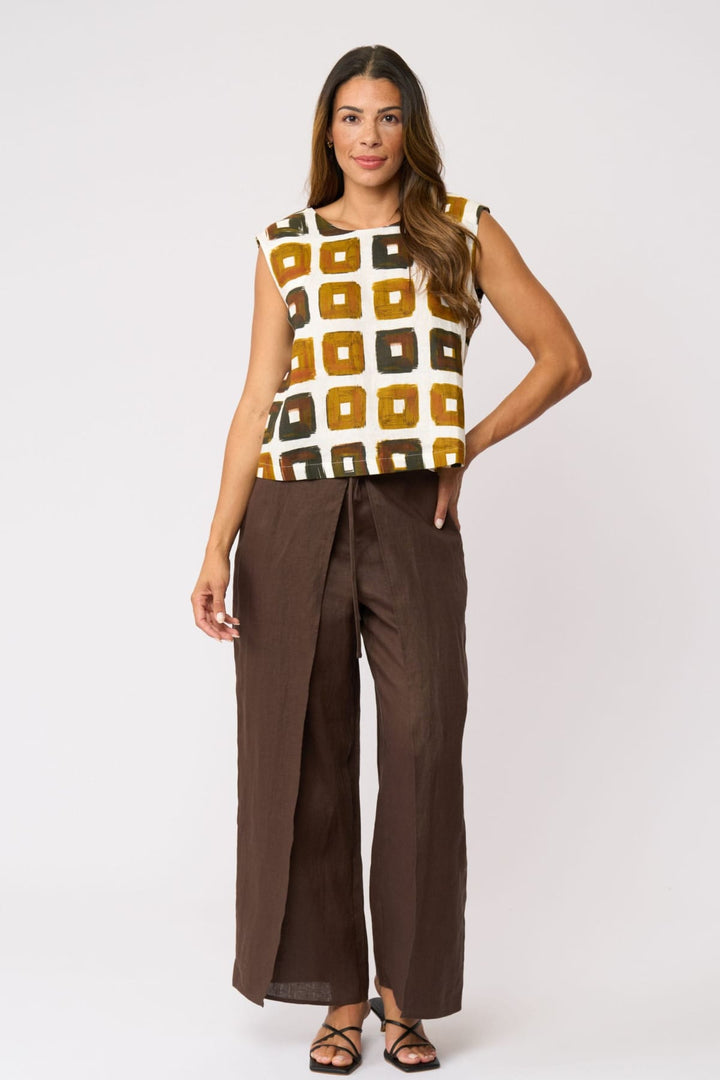 FOIL TOP ITS ONLY NATURAL TOP - FO6917