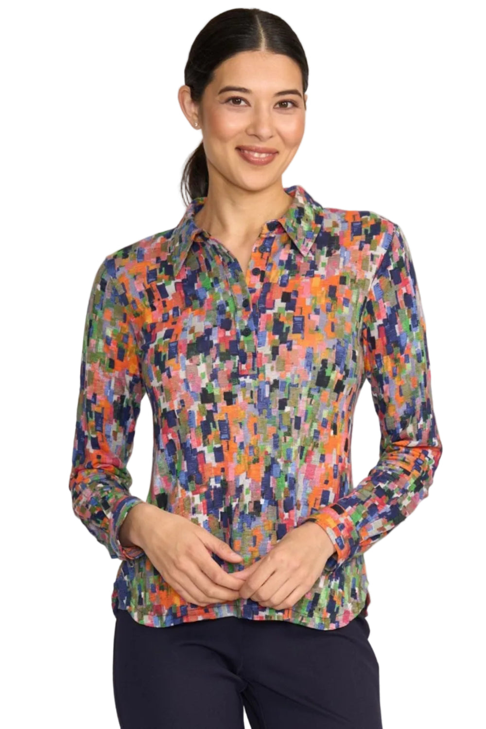 FOIL TOP RISKY BUSINESS TOP - FO8403