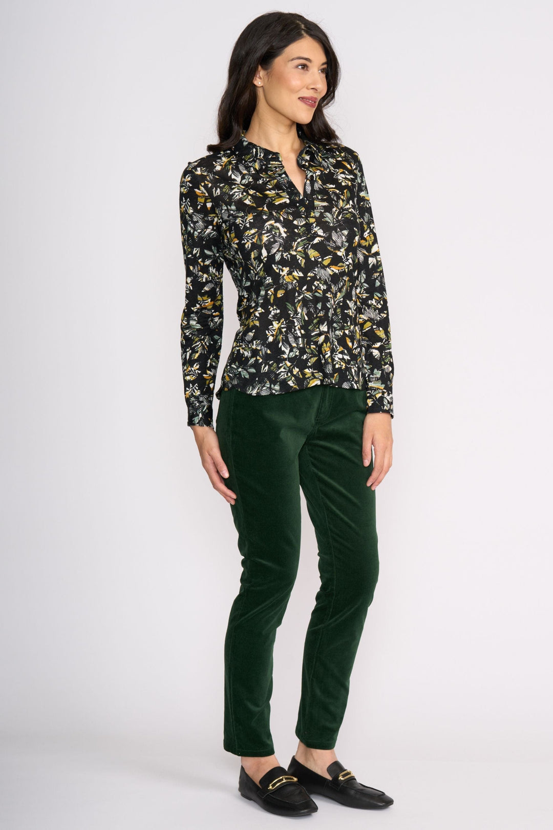 FOIL TOP RISKY BUSINESS TOP - FO8403