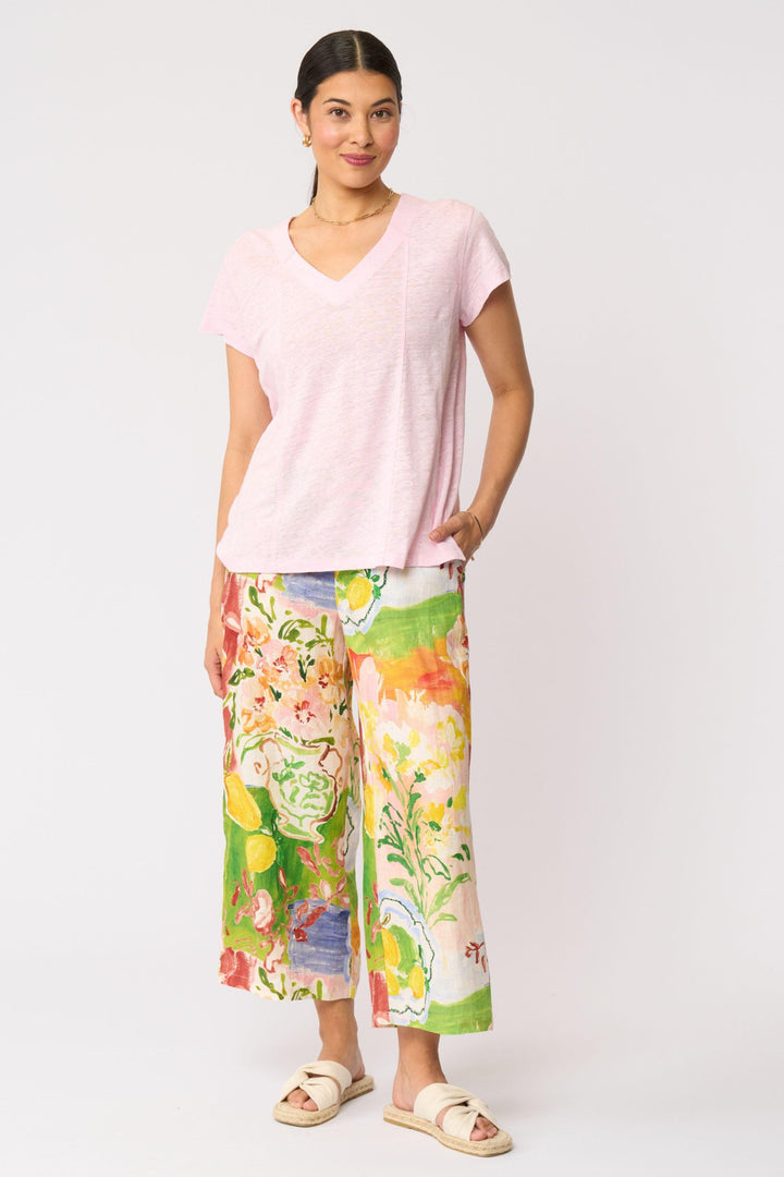 FOIL TOP SEAMS SEW TOP - FO8625